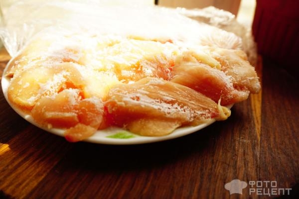 Рецепт: Ветчина из птицы - из индейки и курицы