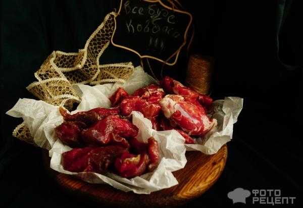 Рецепт: Засолка мяса для колбас - подробности заготовки мяса для колбасных изделий