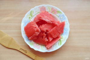 Маринованный арбуз быстрого приготовления