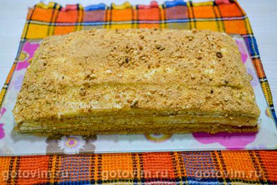 Бисквитный торт с кремом Шарлотт Бисквитный торт с кремом Шарлотт