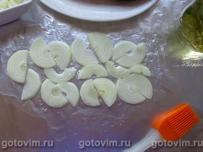 Стейк семги в фольге (с помидорами и сыром)