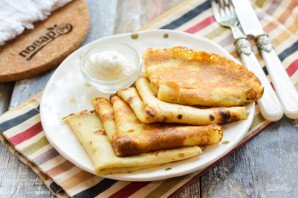 Блины из отрубей на кефире Блины из отрубей на кефире