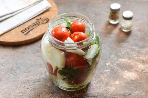 Помидоры по-армянски на зиму Помидоры по-армянски на зиму