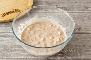 Гречневые оладьи с яблоком