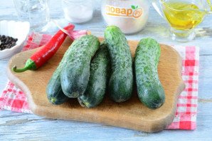 Огурцы "Под водочку" на зиму