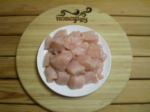 Куриные шашлычки на шпажках в духовке Куриные шашлычки на шпажках в духовке