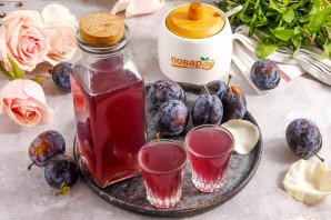 Сливовая настойка на спирту Сливовая настойка на спирту