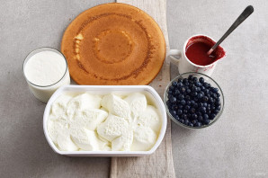 Десерт из мороженого