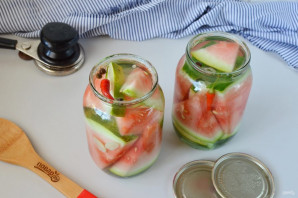 Закатка арбуза на зиму