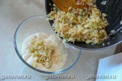 Ленивые пирожки с капустой