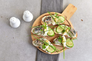 Бутерброды с сардиной