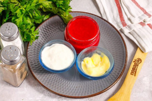 Соус с хреном Соус с хреном