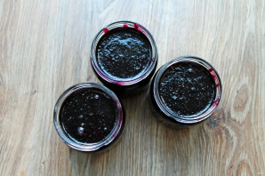 Джем из черники "Пятиминутка"