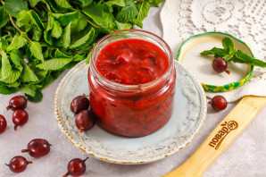 Крыжовник перетертый с сахаром на зиму Крыжовник перетертый с сахаром на зиму