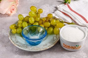 Компот из белого винограда на зиму Компот из белого винограда на зиму