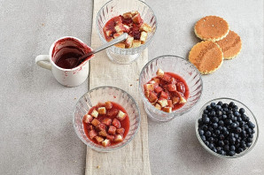 Десерт из мороженого