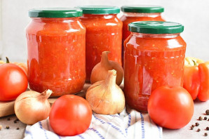 Соус на зиму из помидоров Соус на зиму из помидоров