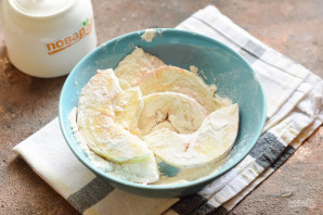 Жареные яблоки по-французски Жареные яблоки по-французски