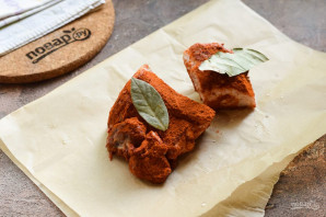 Засолка сала с паприкой