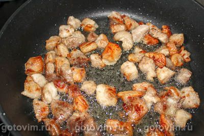 Плов со свининой на сковороде