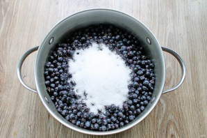 Джем из черники "Пятиминутка"