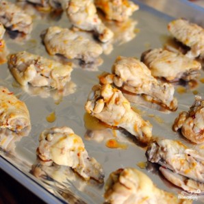 Закуска из куриных крылышек Закуска из куриных крылышек