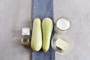 Кабачки в молоке