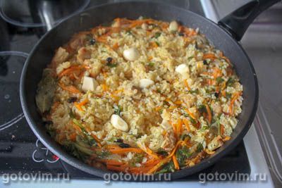 Плов со свининой на сковороде