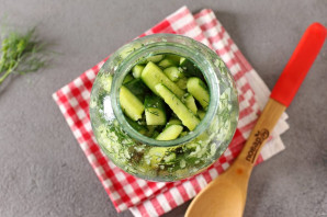 Малосольные огурцы "Трясуны"