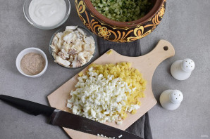 Окрошка рыбная