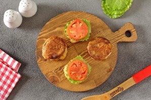 Баклажаны-бургеры