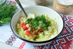 Овощной пирог из кабачков