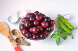 Ткемали из слив на зиму Ткемали из слив на зиму