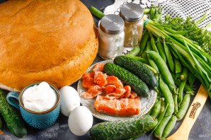 Скандинавский закусочный торт