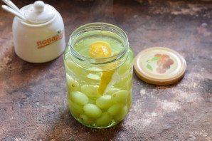 Компот из винограда на зиму