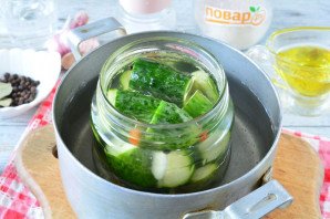 Огурцы "Под водочку" на зиму