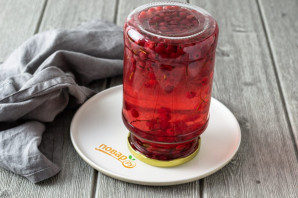 Смородиновый компот на зиму Смородиновый компот на зиму