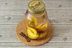 Компот из персиков с лимонной кислотой на зиму Компот из персиков с лимонной кислотой на зиму