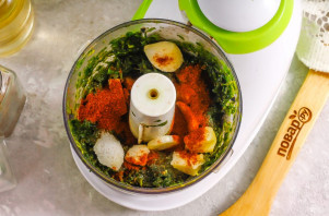 Соус из кинзы на зиму