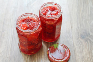 Силт из клубники на зиму