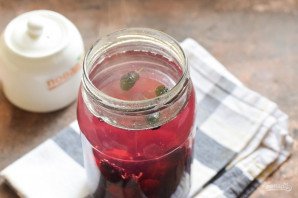 Компот из вишни и шелковицы на зиму