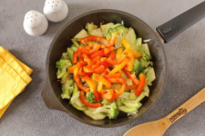 Соте из брокколи