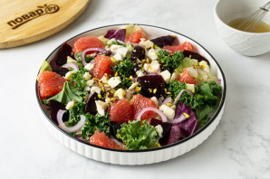 Салат из свеклы и грейпфрута