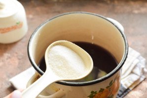 Компот из вишни и шелковицы на зиму