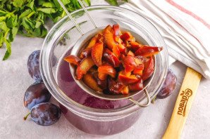 Сливовая настойка на спирту Сливовая настойка на спирту