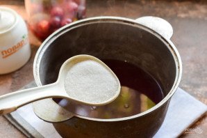 Вишневый "Мохито" на зиму