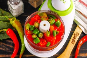 Приправа из острого перца на зиму