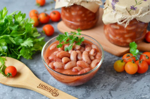 Фасоль в томате на зиму Фасоль в томате на зиму