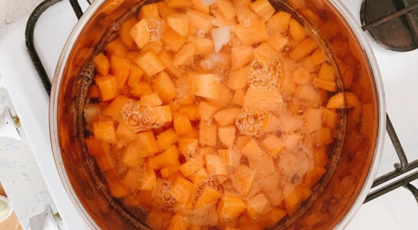 Морковный суп с кокосовым молоком, пошаговый рецепт с фото