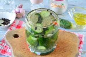 Огурцы "Под водочку" на зиму